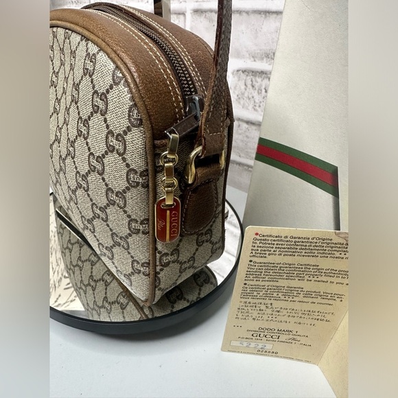 Gucci GG Plus Crossbody Shoulder Bag PVC Leather
with box & Gucci Plus COA Card - Picture 9 of 17